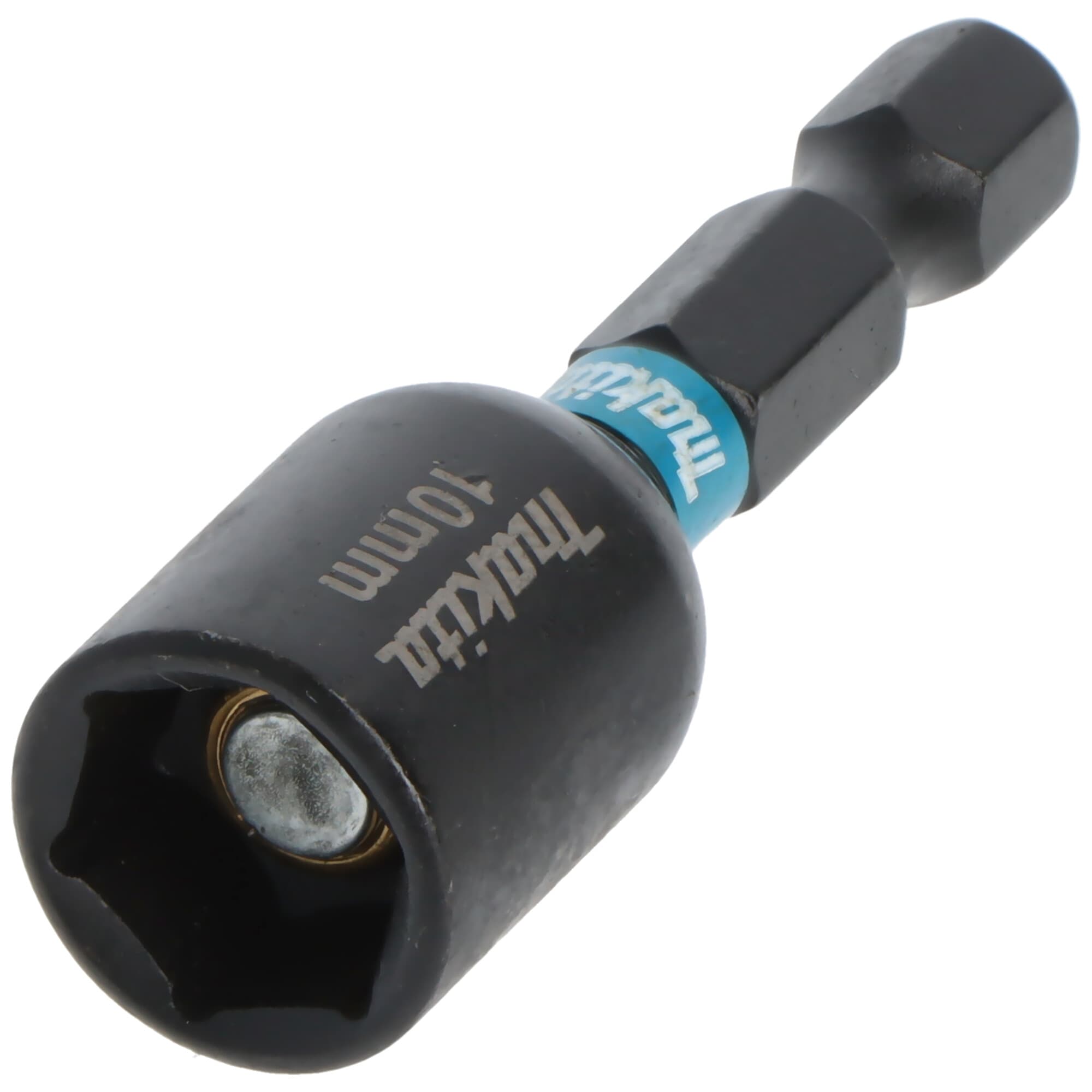 Clé à douille Makita B-66846, clé à douille à chocs 10 mm, noire, pour clé à chocs, 1 pièce