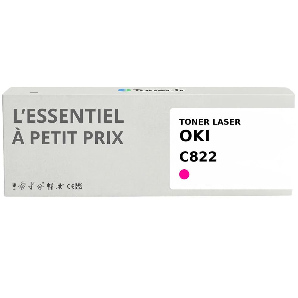 Toner compatible Oki C822 Magenta