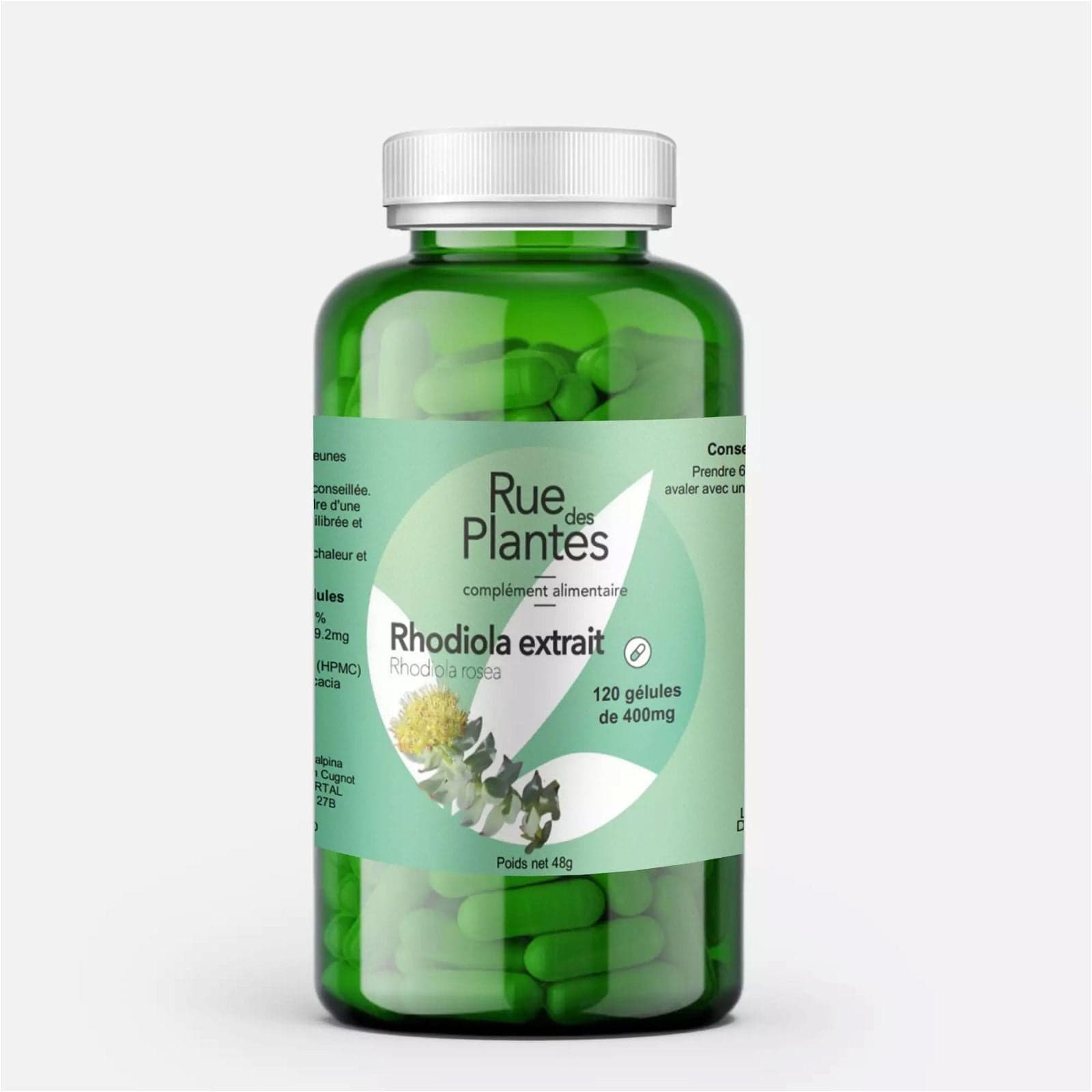 Rhodiola Extrait 1% Salidroside 120 gélules