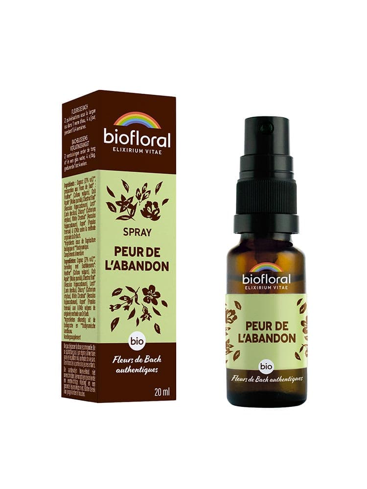 Biofloral Peur de l'Abandon Spray Bio Demeter 20 Ml Spray Émotions