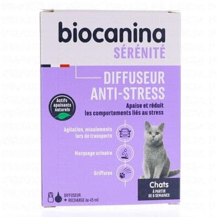 BIOCANINA Sérénité - Diffuseur anti-stress Chat + recharge 45ml