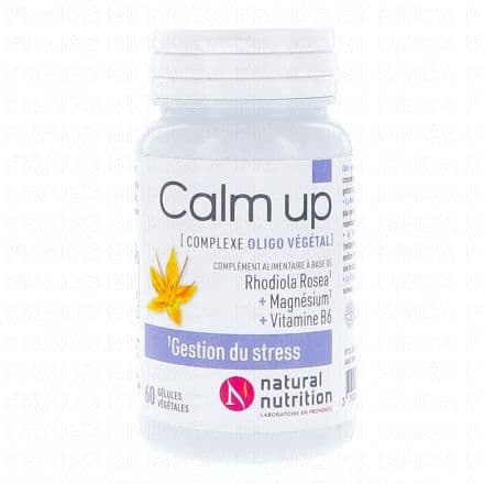 NATURAL NUTRITION Calm Up Gestion du stress 60 gélules
