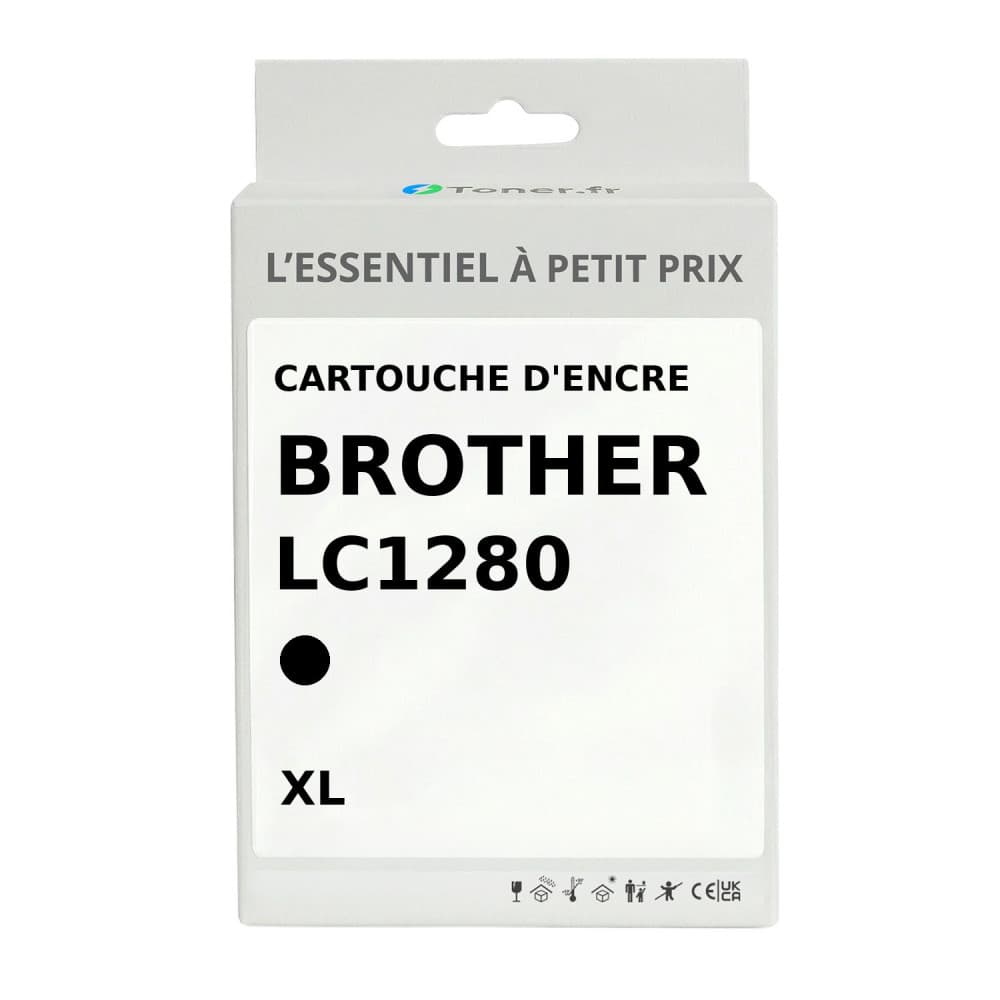 Cartouche d'encre compatible Brother LC1280 XL Noir